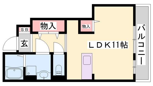 グランモア土山の間取り