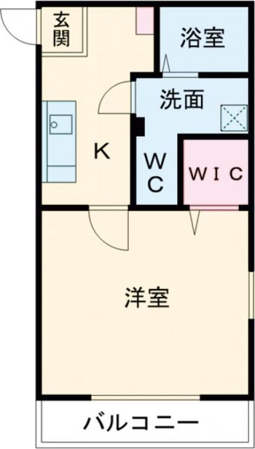 熊谷市桜木町のマンションの間取り