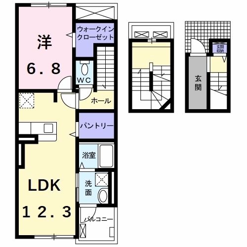 コンフォートの間取り