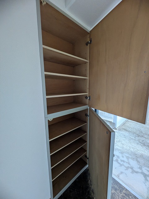 収納　同物件、別号室のものです。