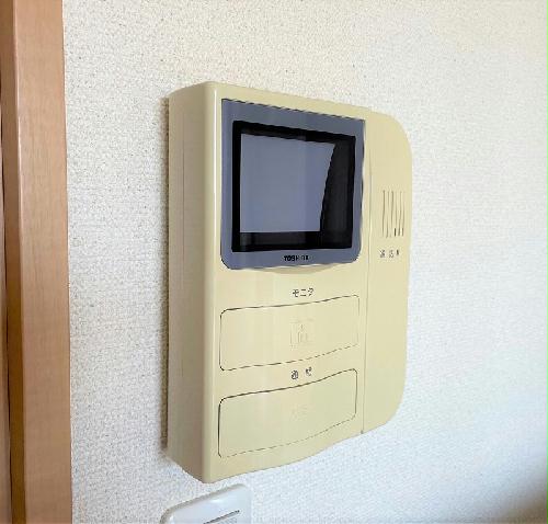 セキュリティ　モニター付きインターホン