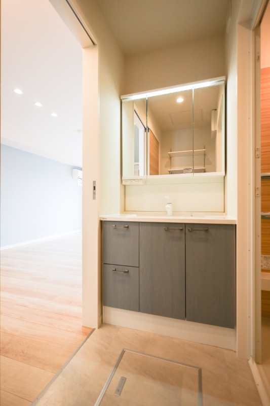 洗面設備　図面と現状に相違がある場合には現状を優先