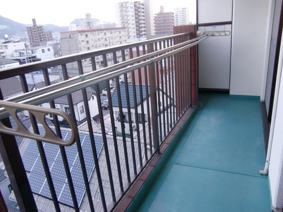 バルコニー　※別部屋の写真です