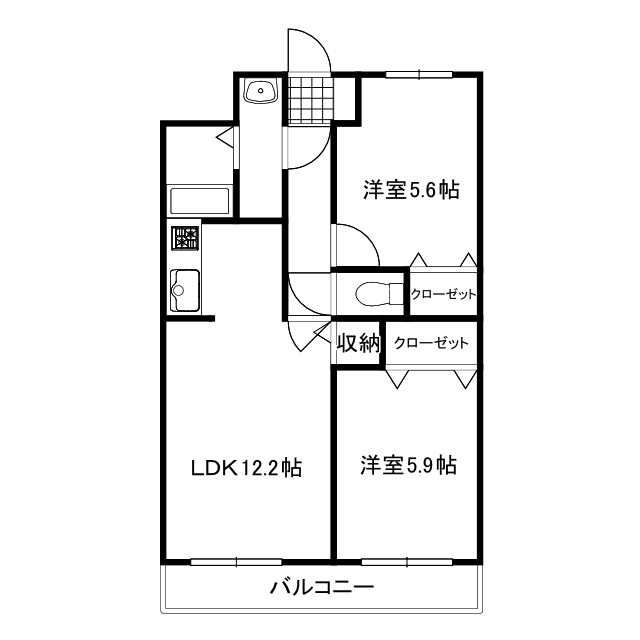 カフーヴィラゆくいの間取り
