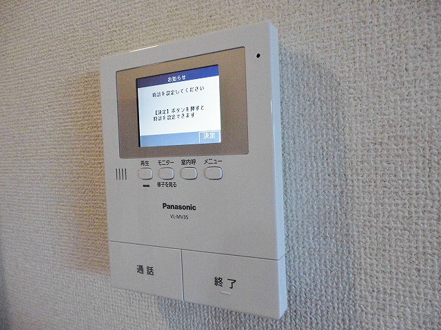 セキュリティ　ＴＶモニター付きインターホン