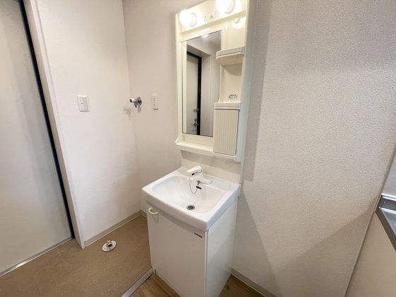 洗面設備　※別部屋の写真です