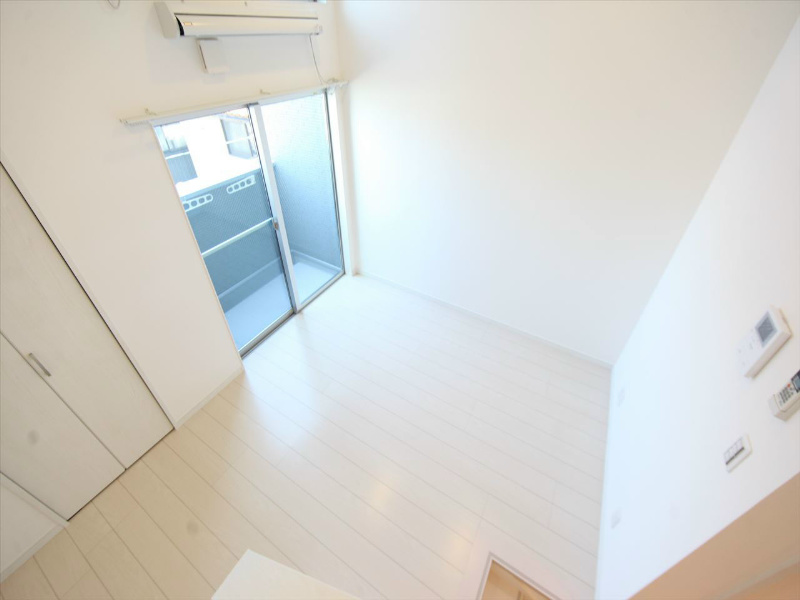 バルコニー　洋室6帖　ロフト4.8帖（収納でも使えます）イメージ写真