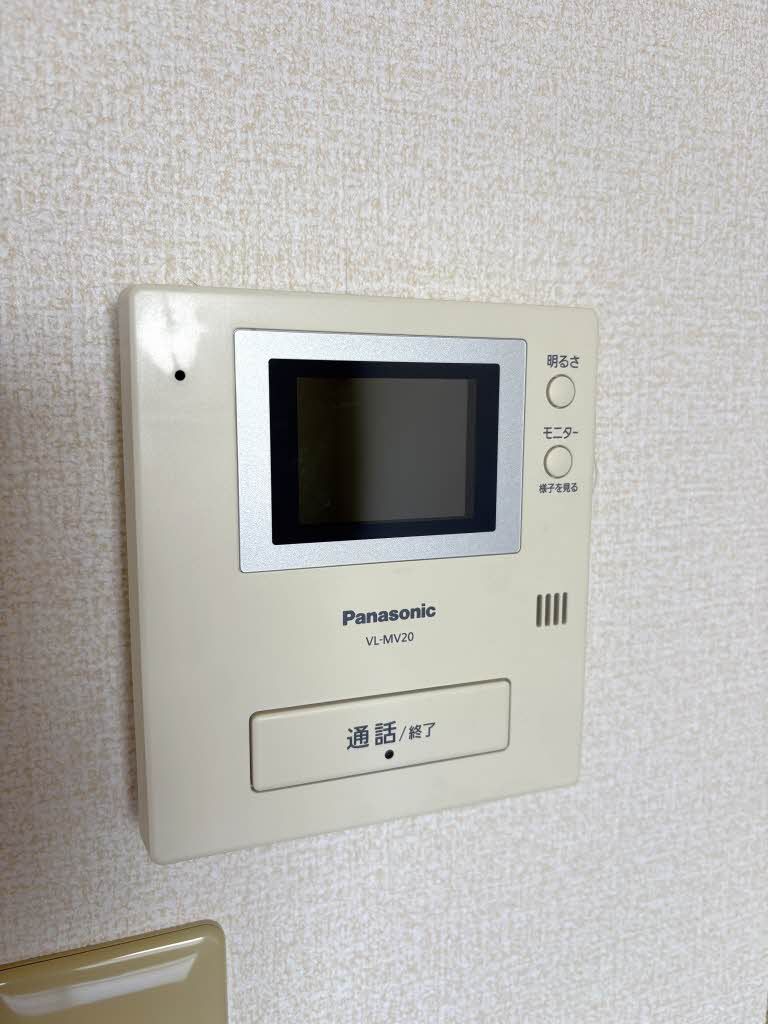 セキュリティ　モニタ付きドアホン