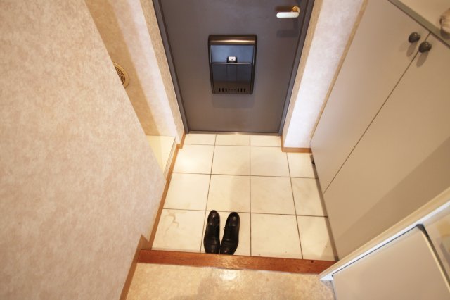 玄関　明るい玄関です