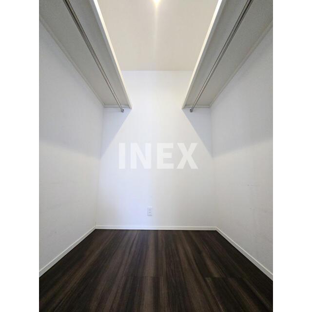 収納　ウォークインクローゼット