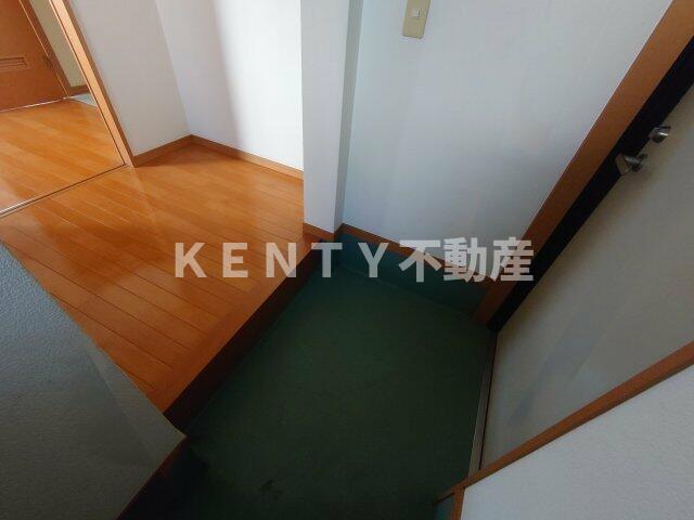 玄関　明るい玄関です