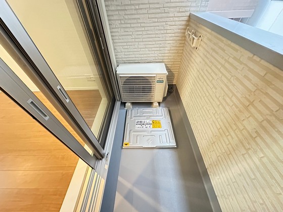 バルコニー　※別部屋の写真です