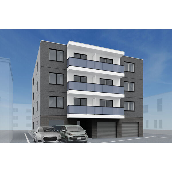 建物外観　外観予想パース