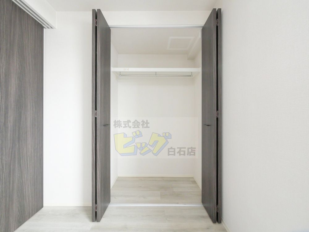 収納　使い勝手の良いクローゼットタイプです♪