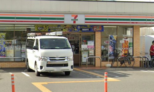 コンビニ　セブン-イレブン 神戸二番町店（コンビニ）まで54m