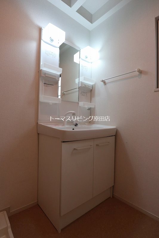 洗面設備　201号室写真