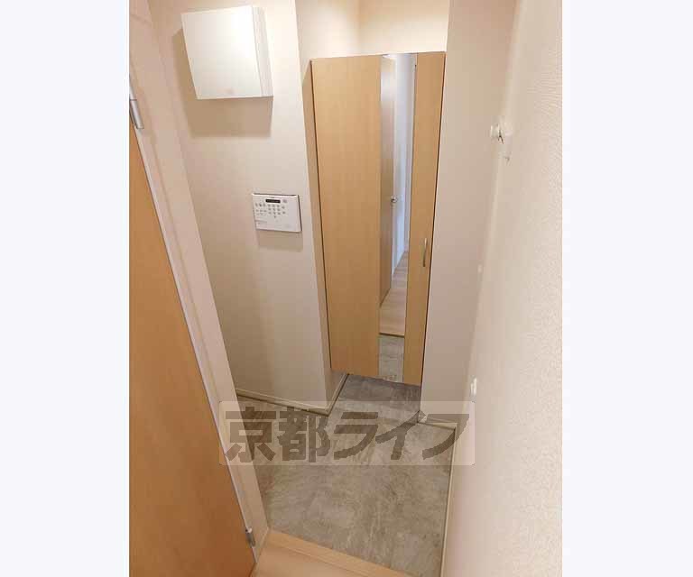 収納　玄関には大きな収納があります