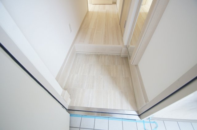 玄関　明るい玄関です