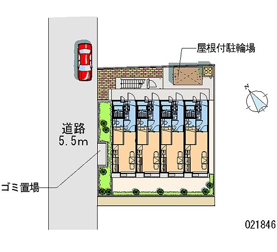 その他共有部分　敷地内駐車場です。