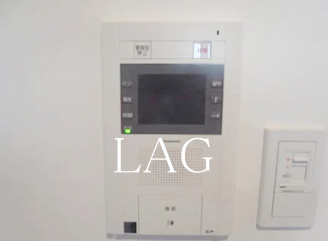 セキュリティ　モニター付きインターフォンです。