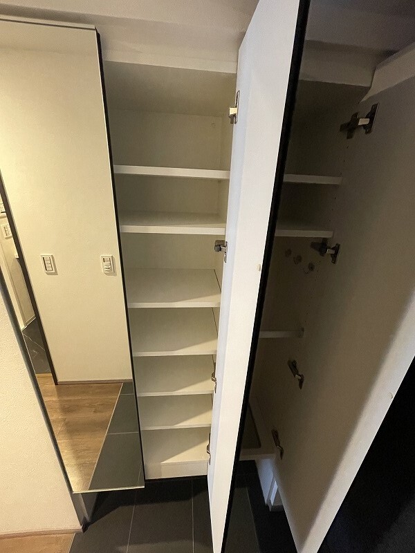 玄関　大容量のシューズボックス♪