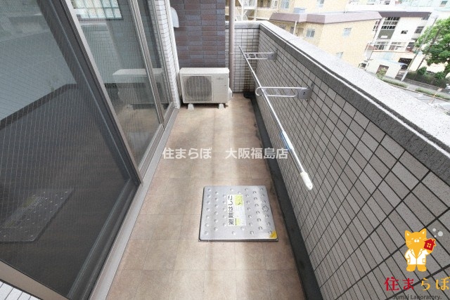 バルコニー　日常使いを想像しながら