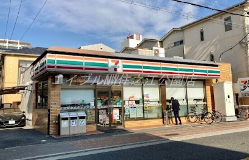コンビニ　セブンイレブン大阪南住吉2丁目店（コンビニ）まで374m