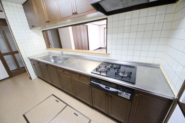 キッチン　★3口コンログリル付★