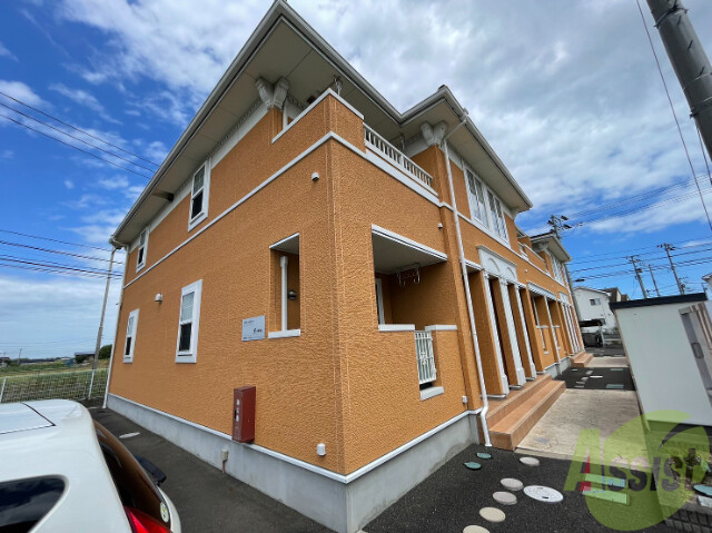 建物外観　名取市美田園２丁目【クロスロードII】