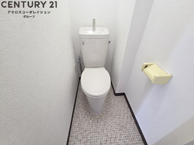 トイレ　清潔感のあるトイレです。