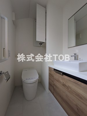 北烏山戸建-北烏山9丁目-定期借家2年-のトイレ写真