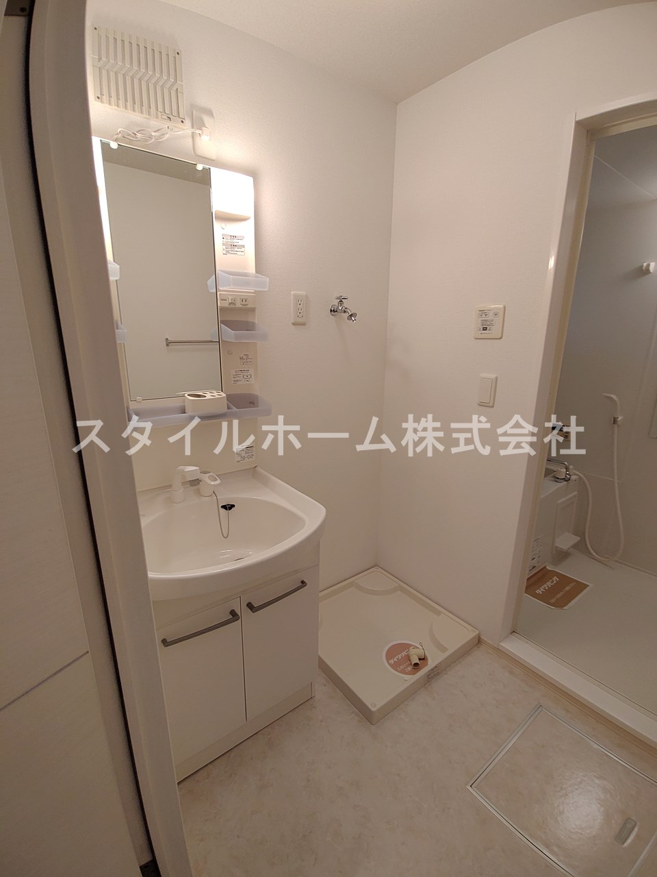 洗面設備　洗面所です。