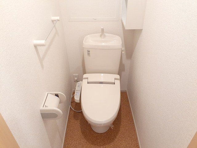 トイレ　ゆったりとした空間のトイレです