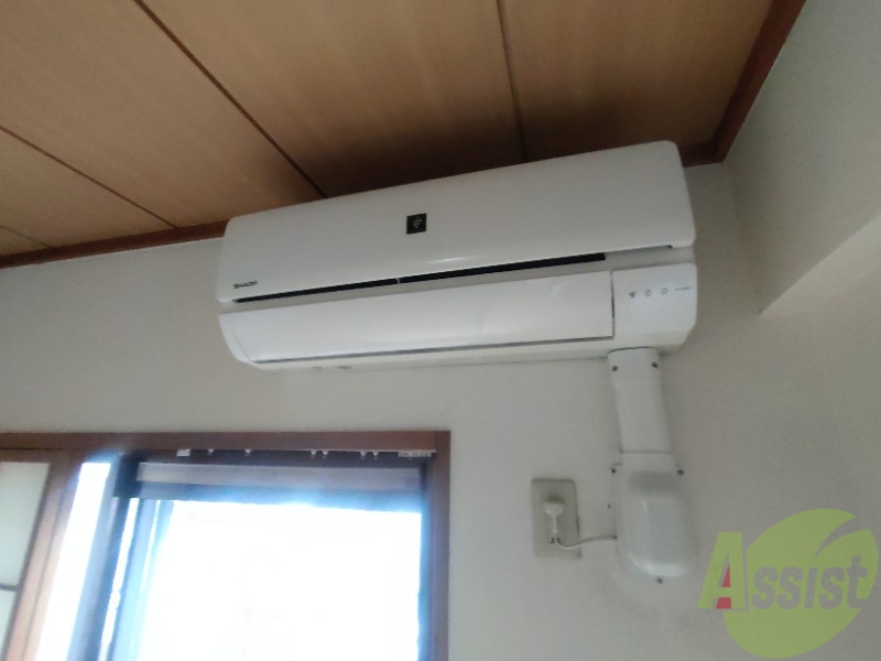 その他設備　エアコンが設置されているので、入居日から利用できます。