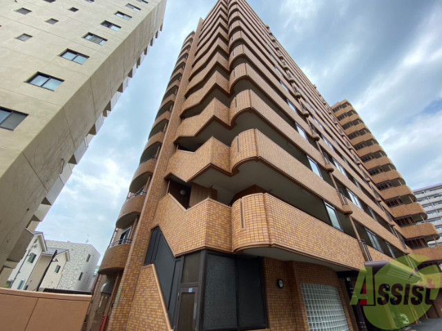 建物外観　仙台市若林区大和町５丁目「朝日プラザ大和町エザース」