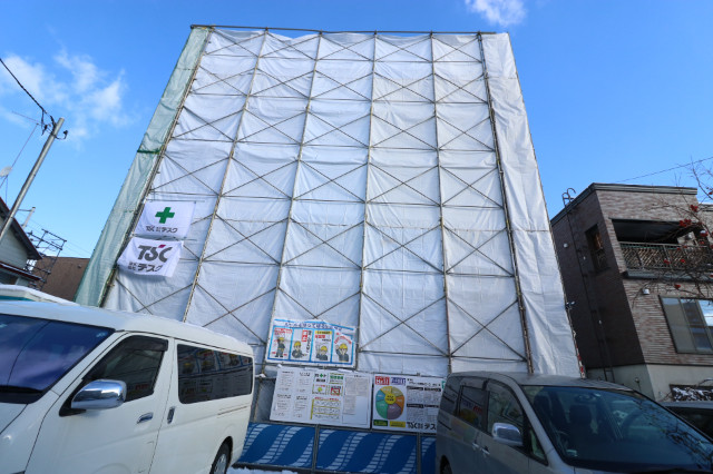 建物外観　建築時の外観です♪