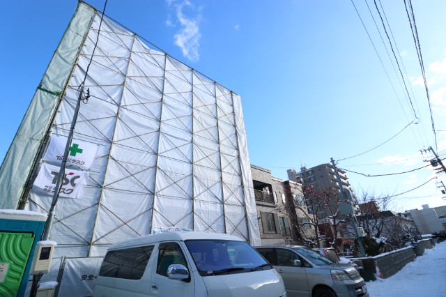 建物外観　建築時の外観です♪