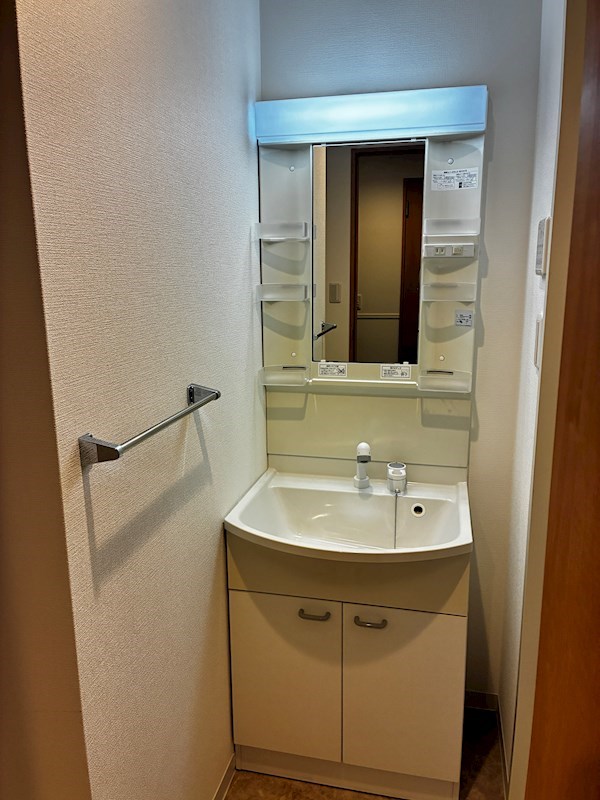 洗面設備　別部屋の写真です