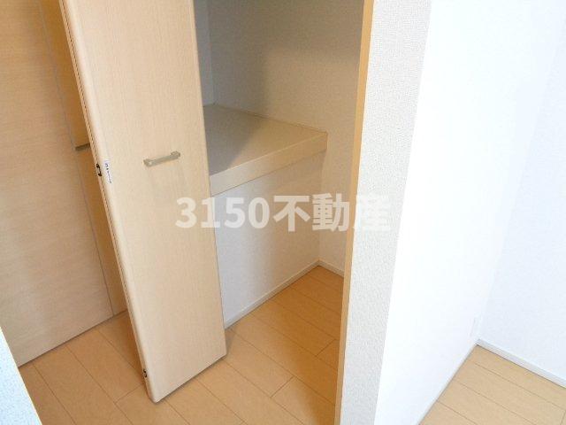 収納　ちょっとした収納スペースも充実しています