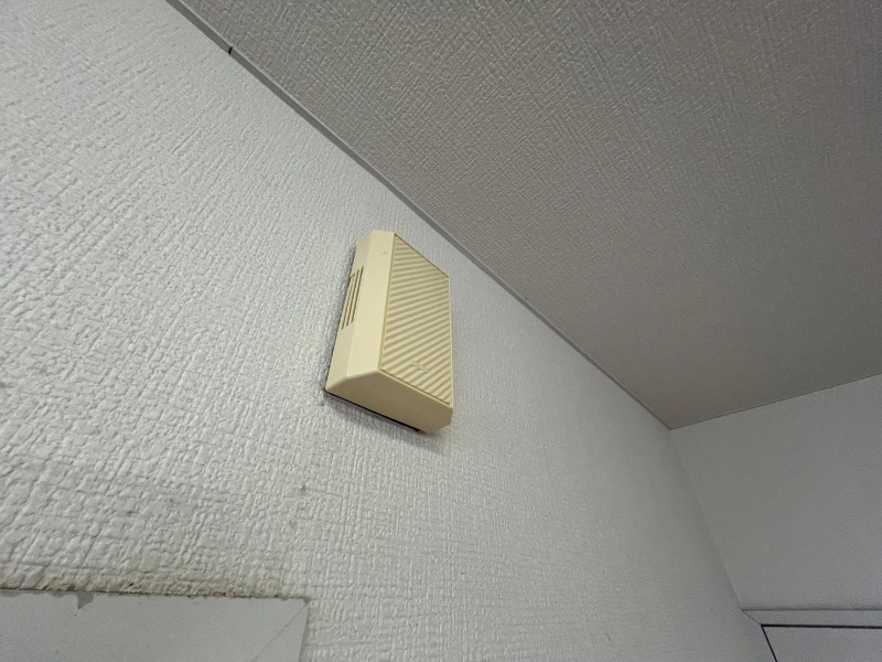セキュリティ　来客時にはこちらのチャイムが鳴りますよ。