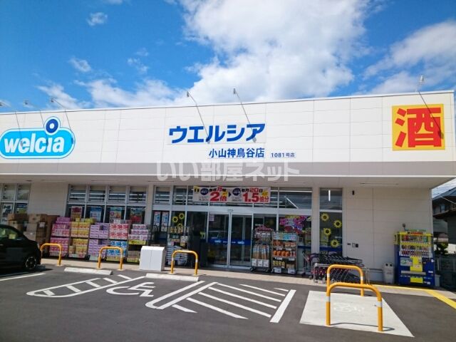 ドラックストア　ウエルシア小山神鳥谷店（ドラッグストア）まで967m