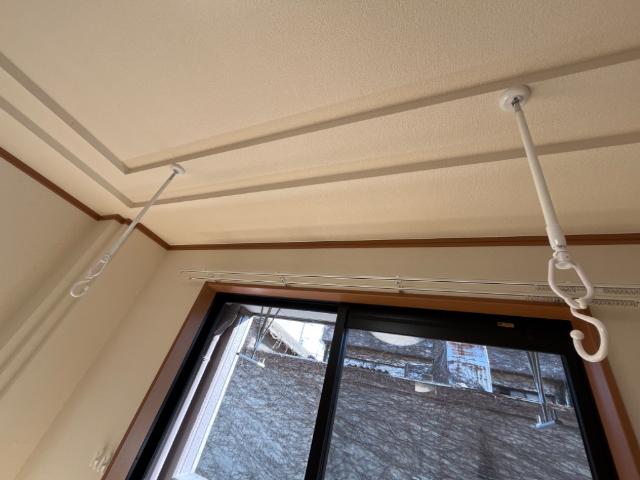 その他設備　室内物干
