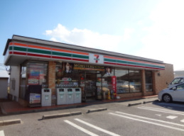 コンビニ　セブン－イレブン　愛知川豊満店（コンビニ）まで600m