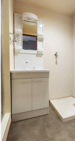 洗面設備　洗面所です