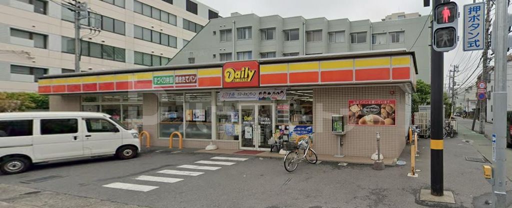 コンビニ　デイリーヤマザキ市川南3丁目店（コンビニ）まで170m