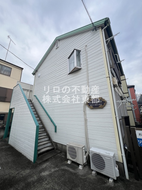 建物外観　２４時間管理なので入居中のトラブルも安心です☆