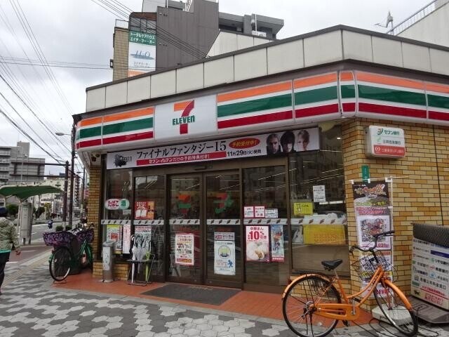 コンビニ　セブンーイレブン大阪中道３丁目店（コンビニ）まで498m