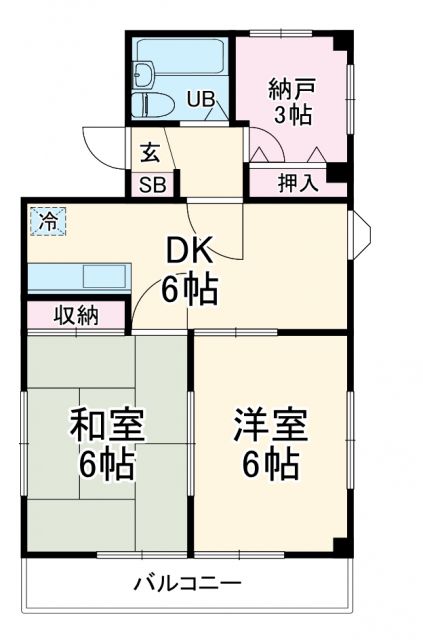 コートK2の間取り写真