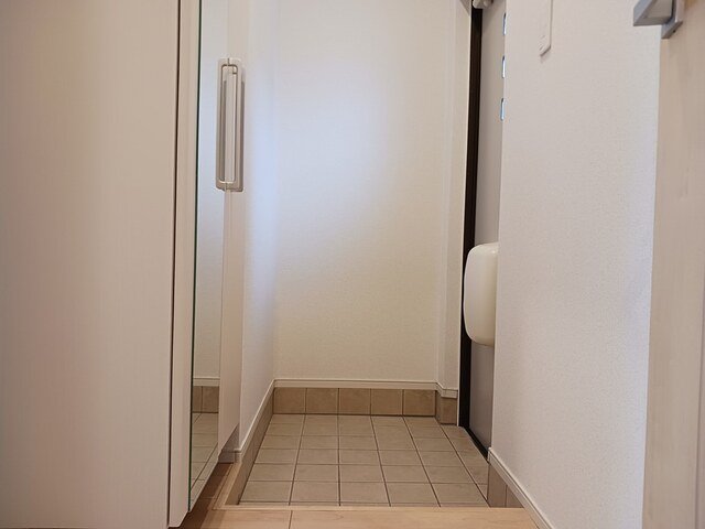 玄関　ゆったりとした玄関です