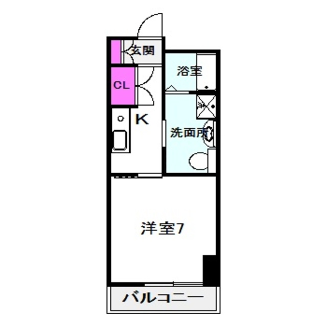 SK都島北通の間取り写真